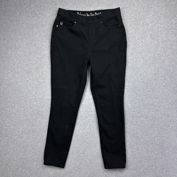 Belle by Kim Gravel Denim - Belle Kim Gravel Women's Black Stretch Jeans Size 4P‎